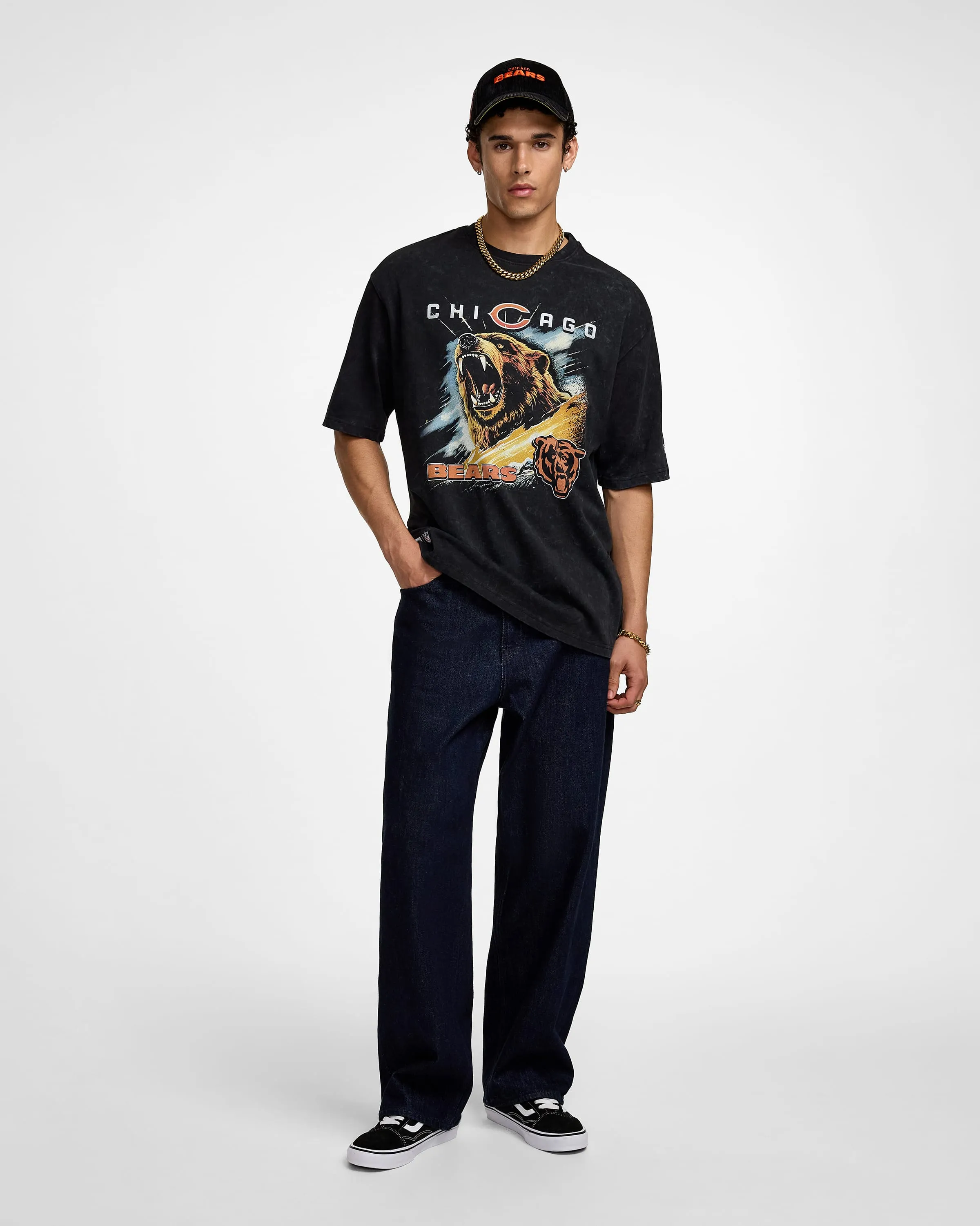 Chicago Bears Premium Black T-Shirt sold by New Era product image thumbnail 4