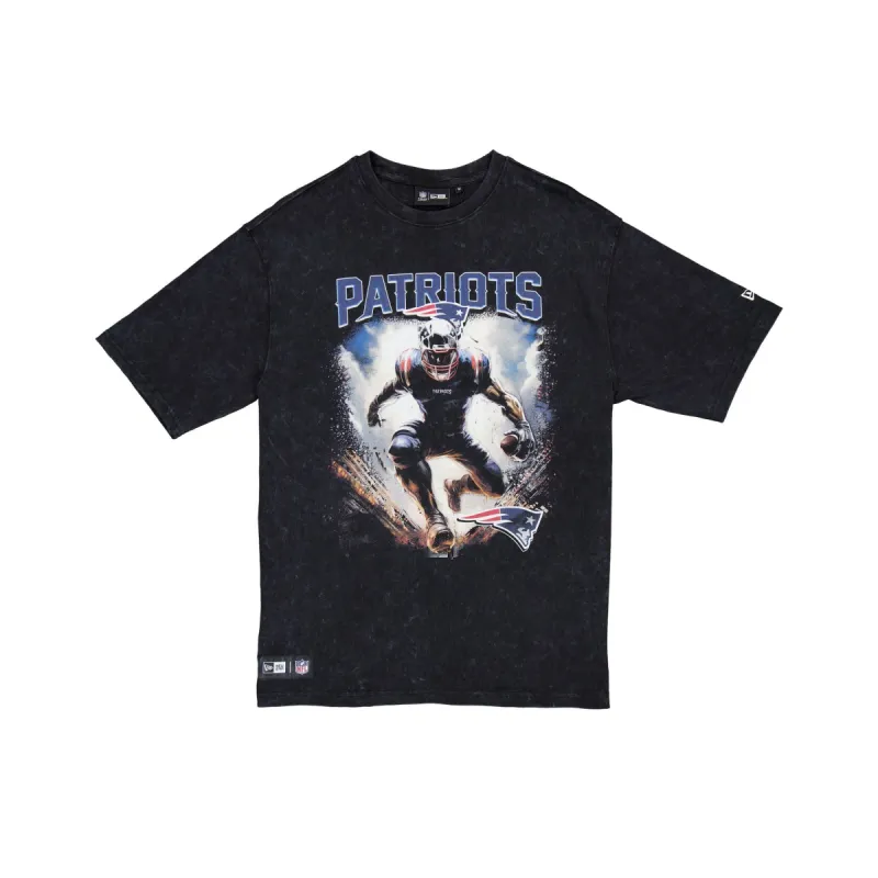 New England Patriots Premium Black T-Shirt sold by New Era