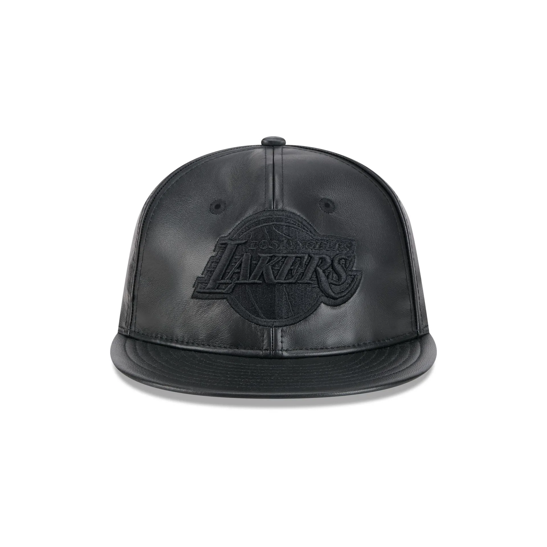 Los Angeles Lakers Genuine Leather Retro Crown 9FIFTY Strapback Hat sold by New Era product image thumbnail 2