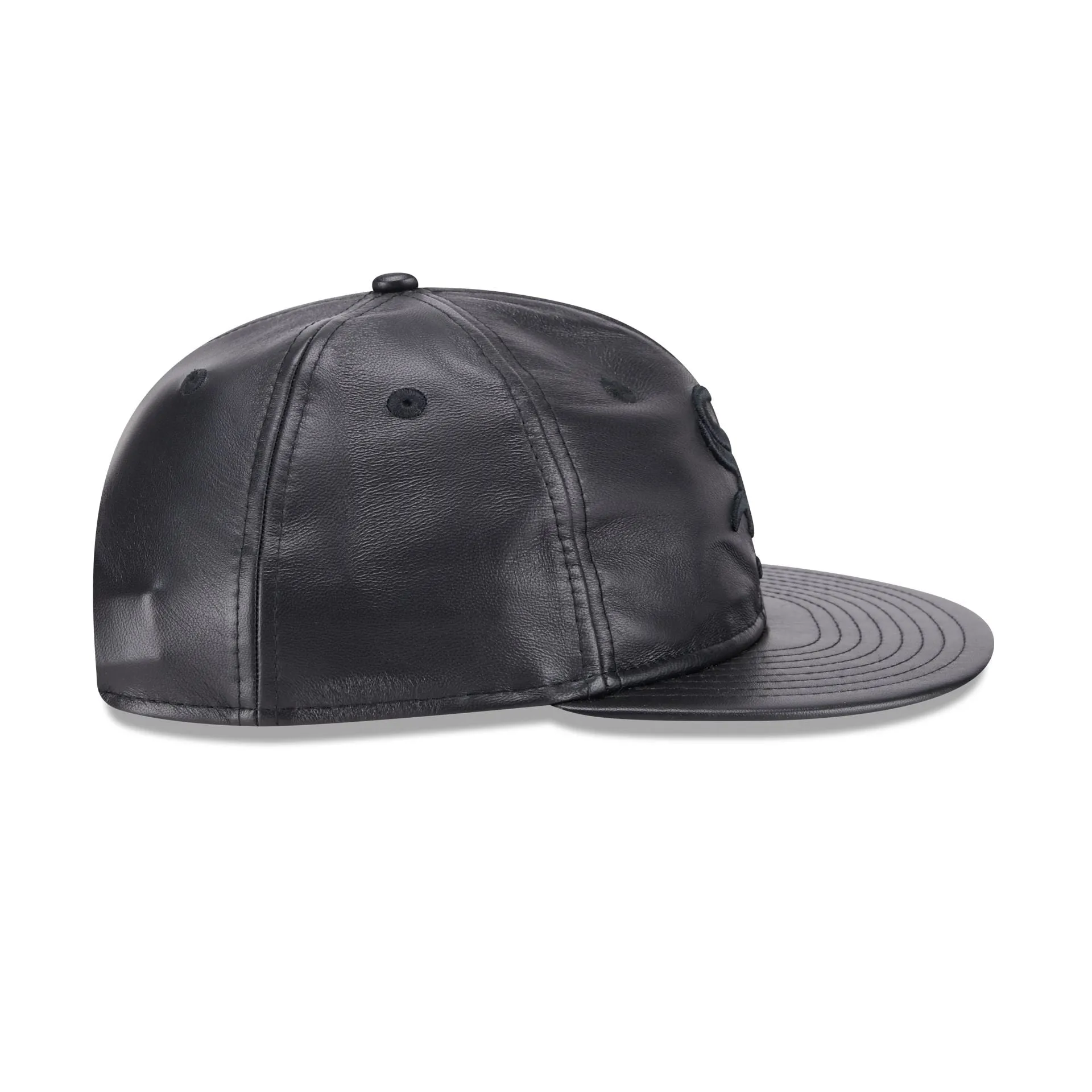 Chicago White Sox Genuine Leather Retro Crown 9FIFTY Strapback Hat sold by New Era product image thumbnail 5