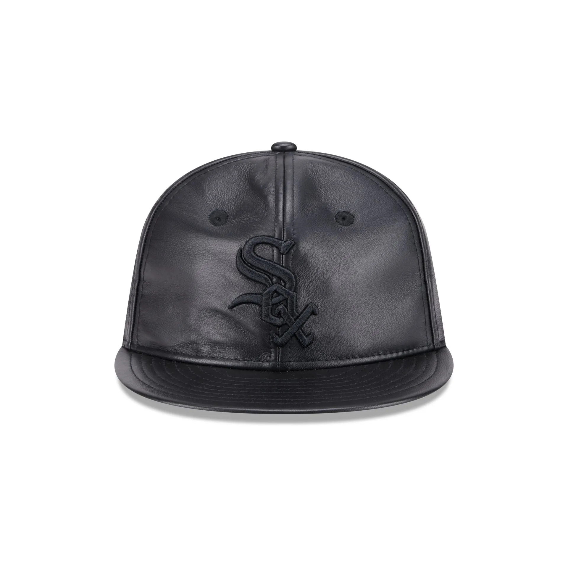 Chicago White Sox Genuine Leather Retro Crown 9FIFTY Strapback Hat sold by New Era product image thumbnail 2