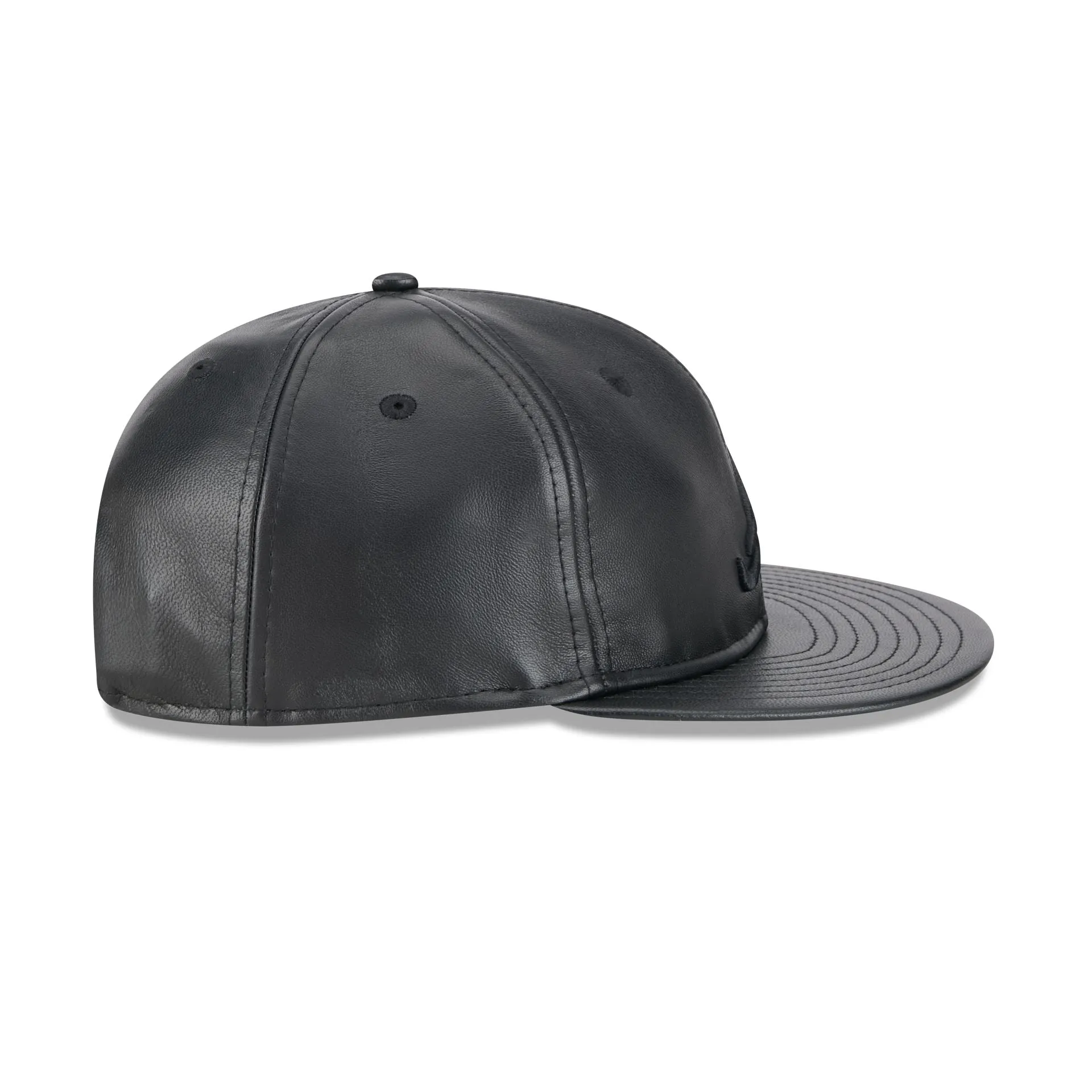 Atlanta Braves Genuine Leather Retro Crown 9FIFTY Strapback Hat sold by New Era product image thumbnail 5