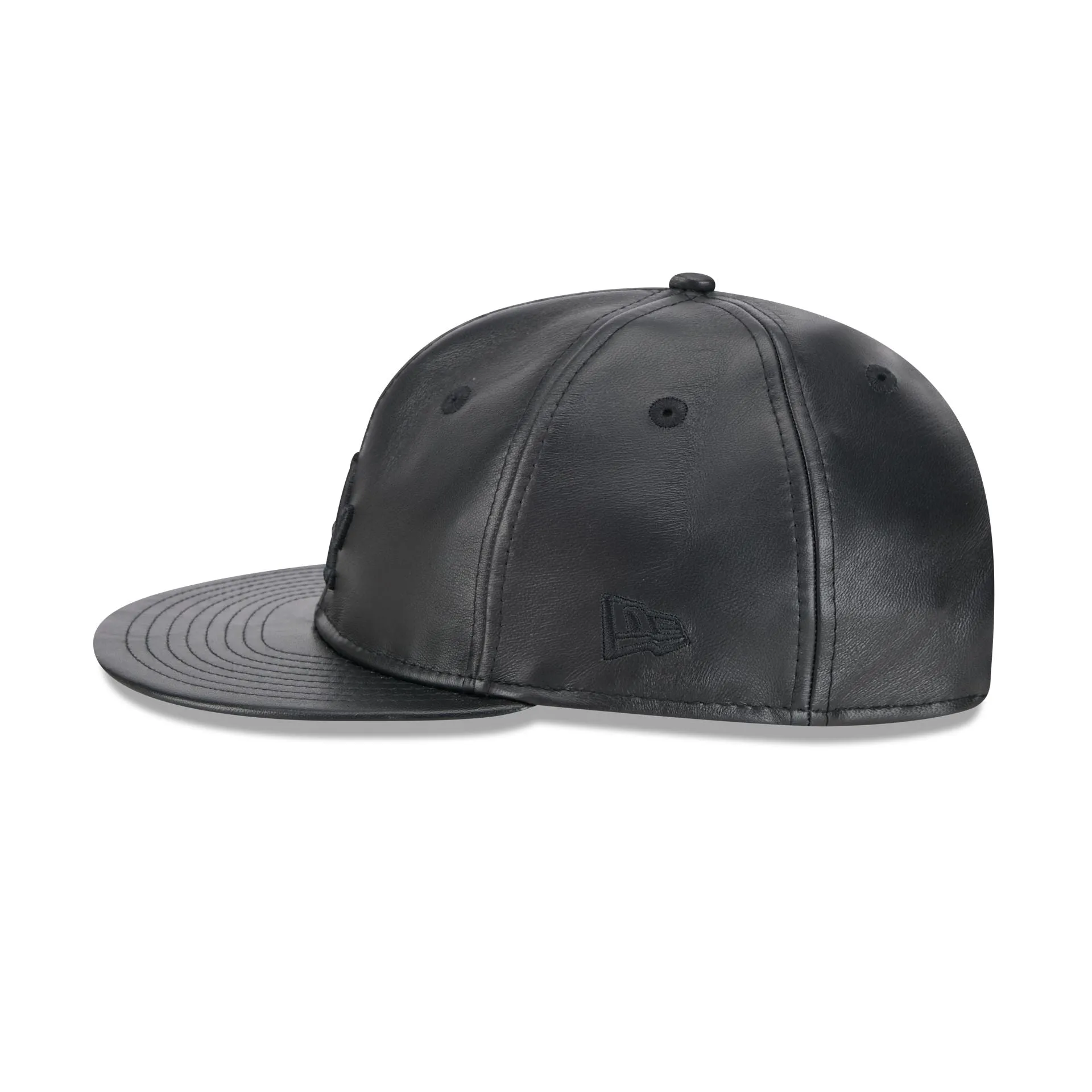 Los Angeles Dodgers Genuine Leather Retro Crown 9FIFTY Strapback Hat sold by New Era product image thumbnail 4