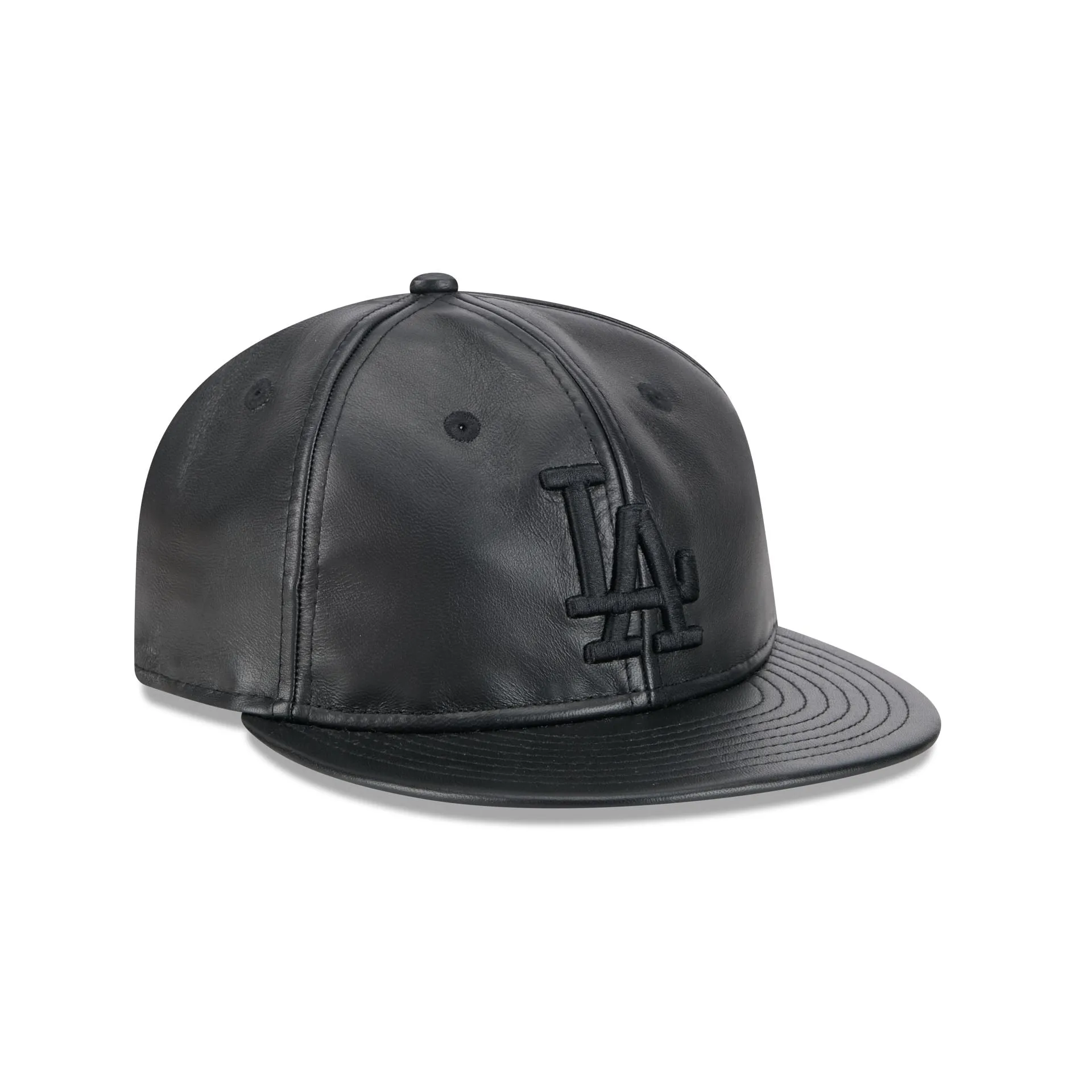 Los Angeles Dodgers Genuine Leather Retro Crown 9FIFTY Strapback Hat sold by New Era product image thumbnail 3