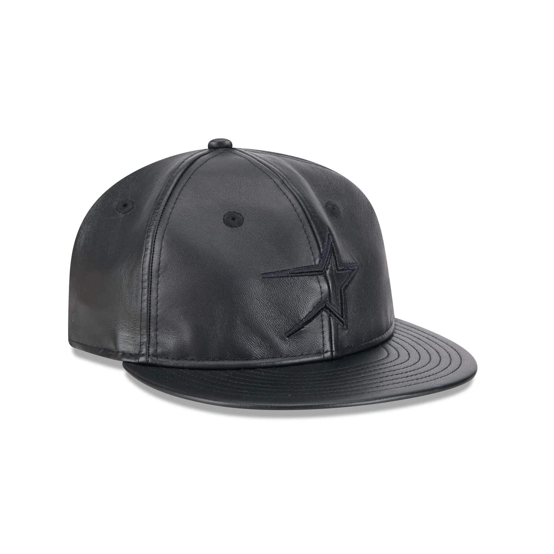 Houston Astros Genuine Leather Retro Crown 9FIFTY Strapback Hat sold by New Era product image thumbnail 3