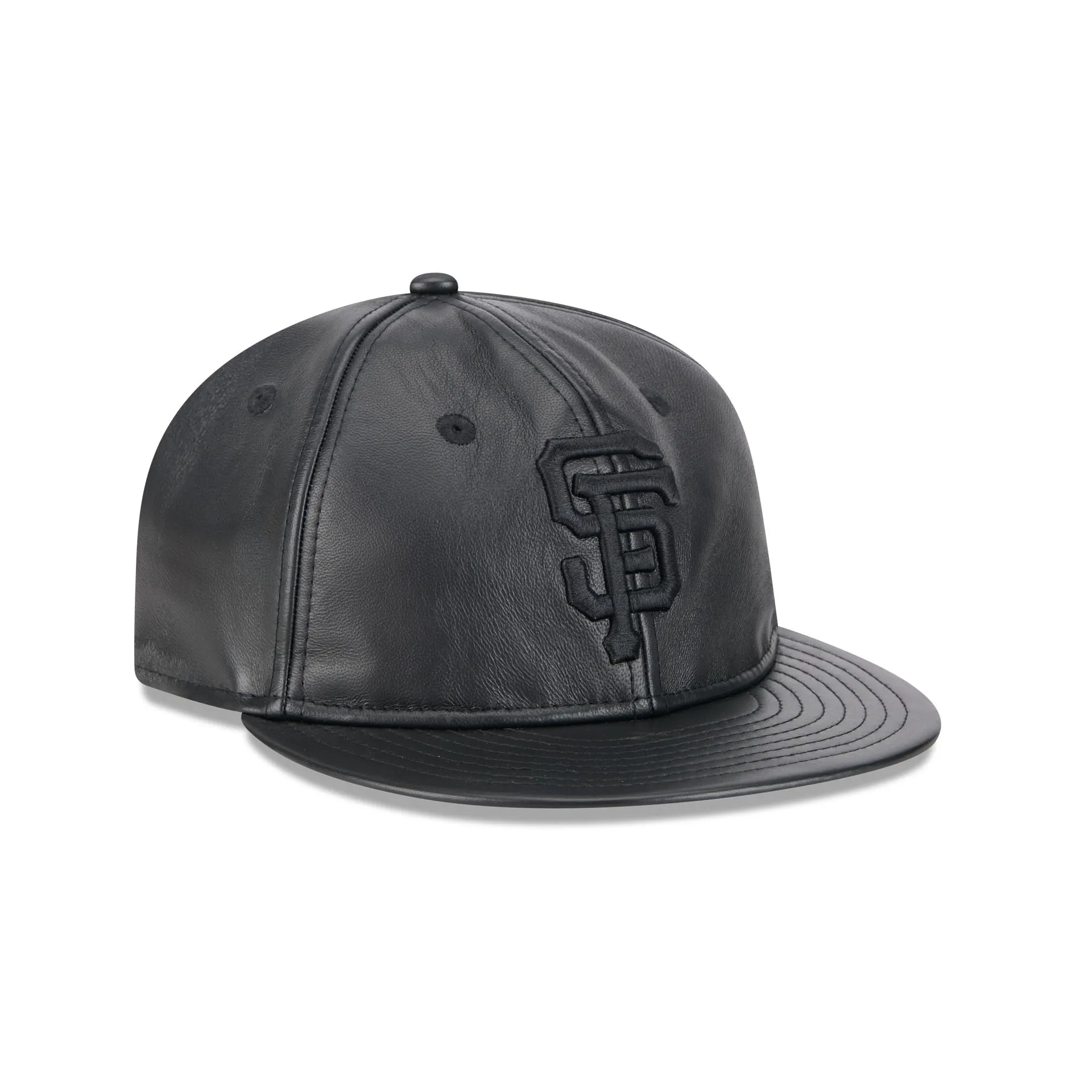 San Francisco Giants Genuine Leather Retro Crown 9FIFTY Strapback Hat sold by New Era product image thumbnail 3