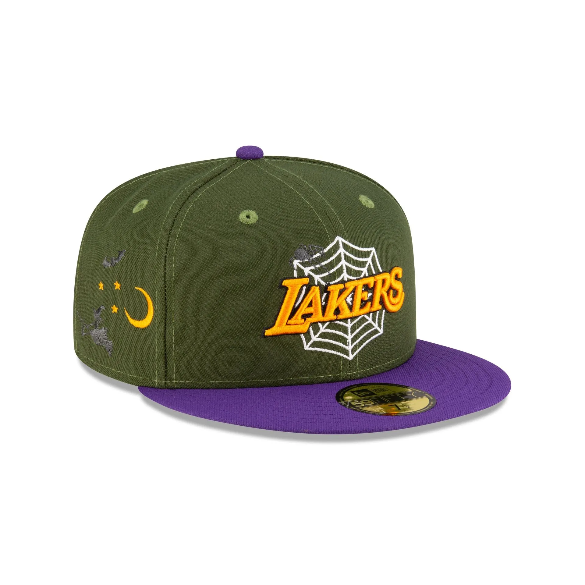 Just Caps Spider Web Los Angeles Lakers 59FIFTY Fitted Hat sold by New Era