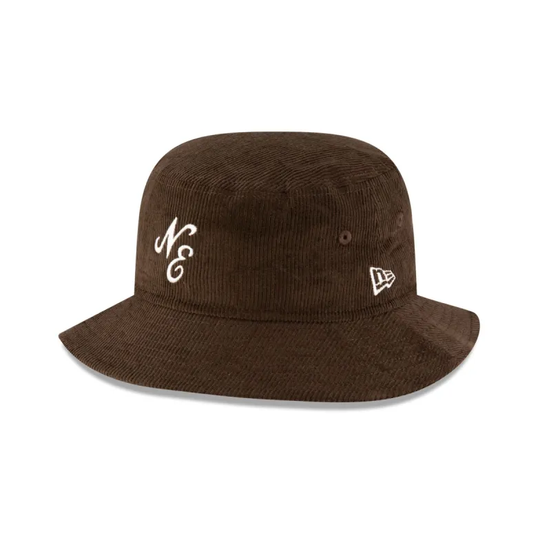 New Era Cap Corduroy Classic Walnut Bucket Hat sold by New Era