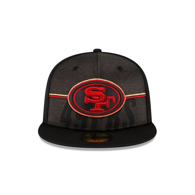 San Francisco 49ers 2023 Training Black 59FIFTY Fitted Hat sold by New Era product image thumbnail 2