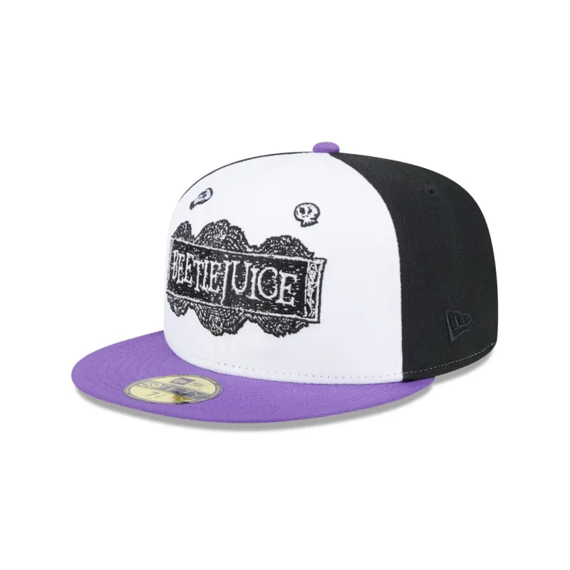 Beetlejuice Logo 59FIFTY Fitted Hat sold by New Era