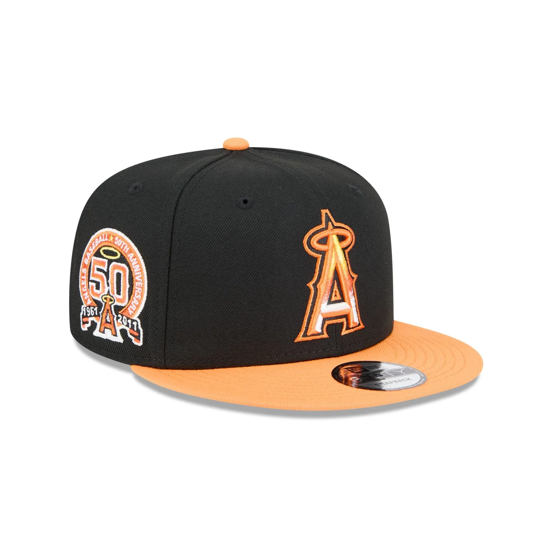 Los Angeles Angels Fall Gradient 9FIFTY Snapback Hat sold by New Era