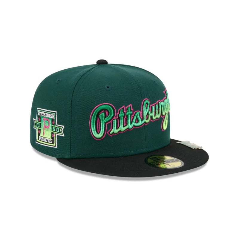 Pittsburgh Pirates Crawlers 59FIFTY Fitted Hat sold by New Era