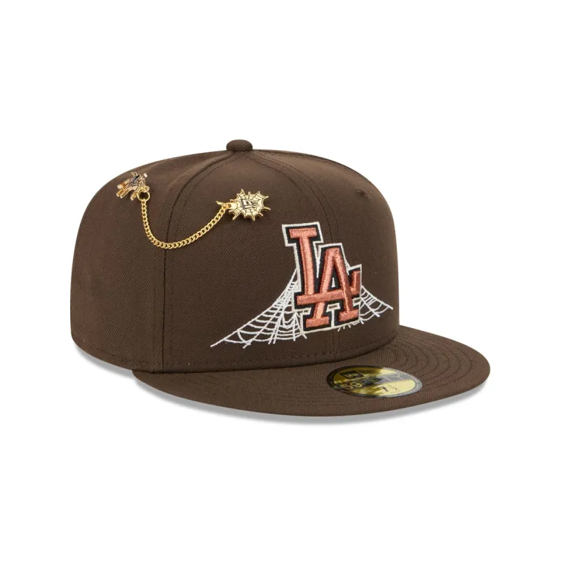 Los Angeles Dodgers Spider Pin 59FIFTY Fitted Hat sold by New Era