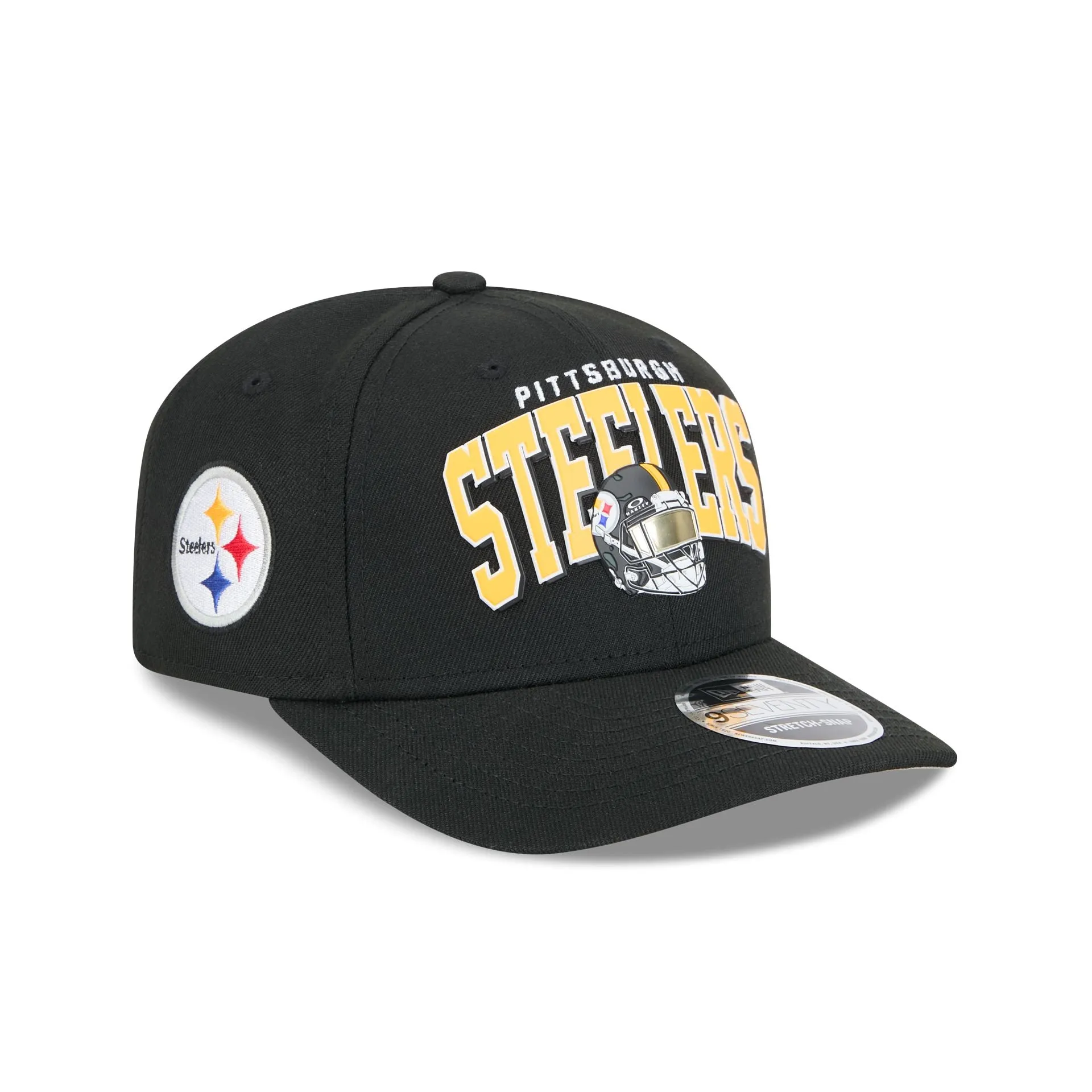Oakley x Pittsburgh Steelers 9SEVENTY Stretch-Snap Hat sold by New Era