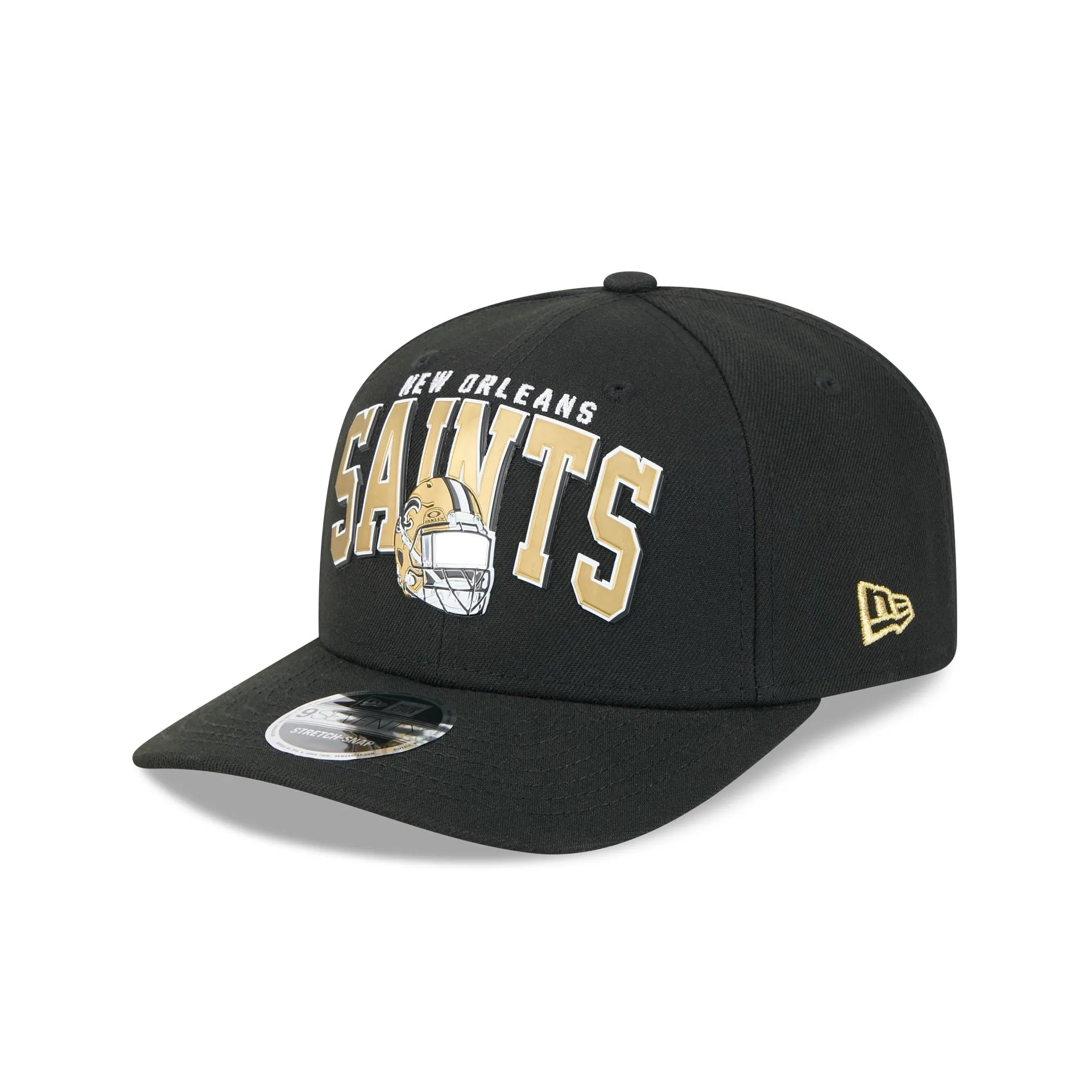 Oakley x New Orleans Saints 9SEVENTY Stretch-Snap Hat sold by New Era product image thumbnail 3