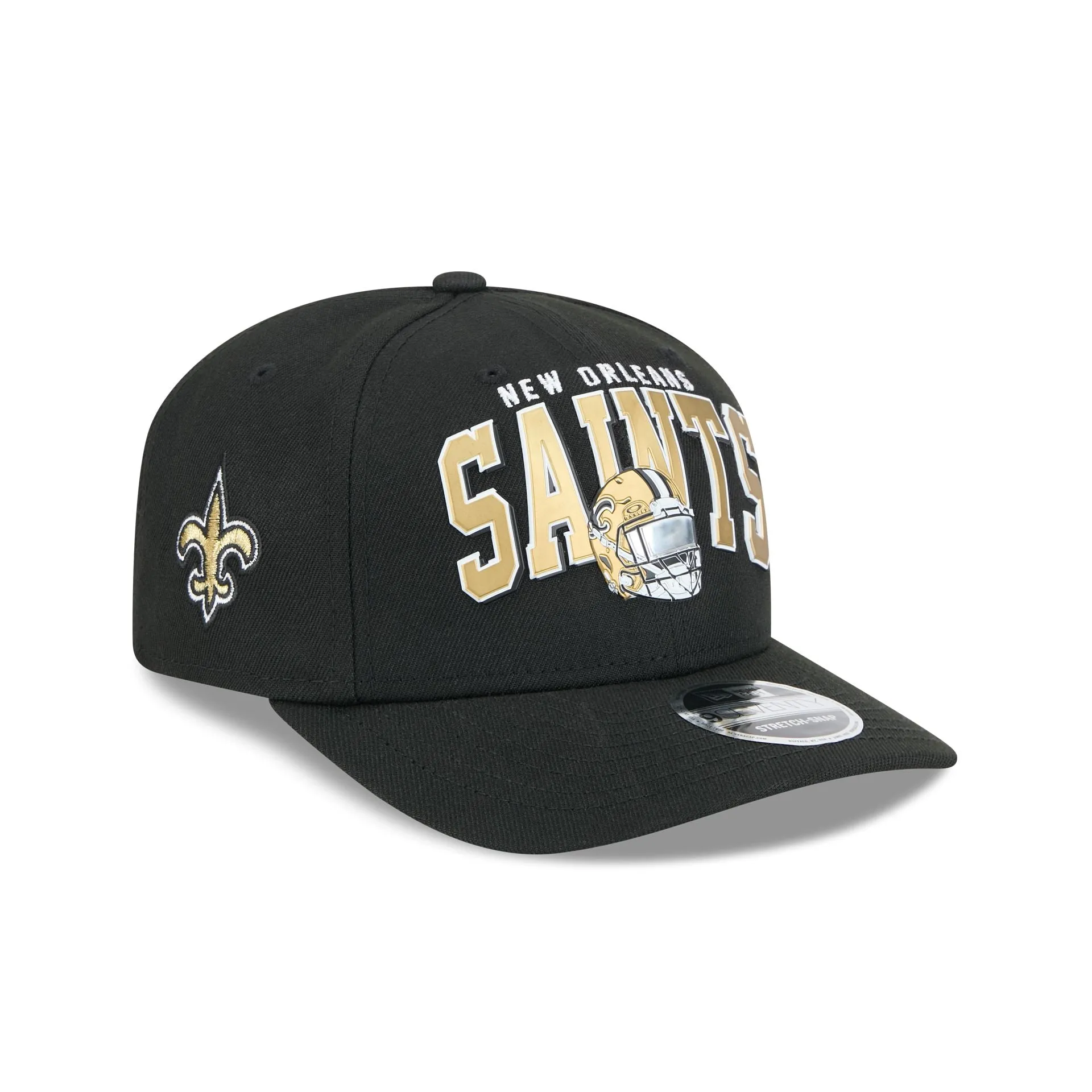 Oakley x New Orleans Saints 9SEVENTY Stretch-Snap Hat sold by New Era