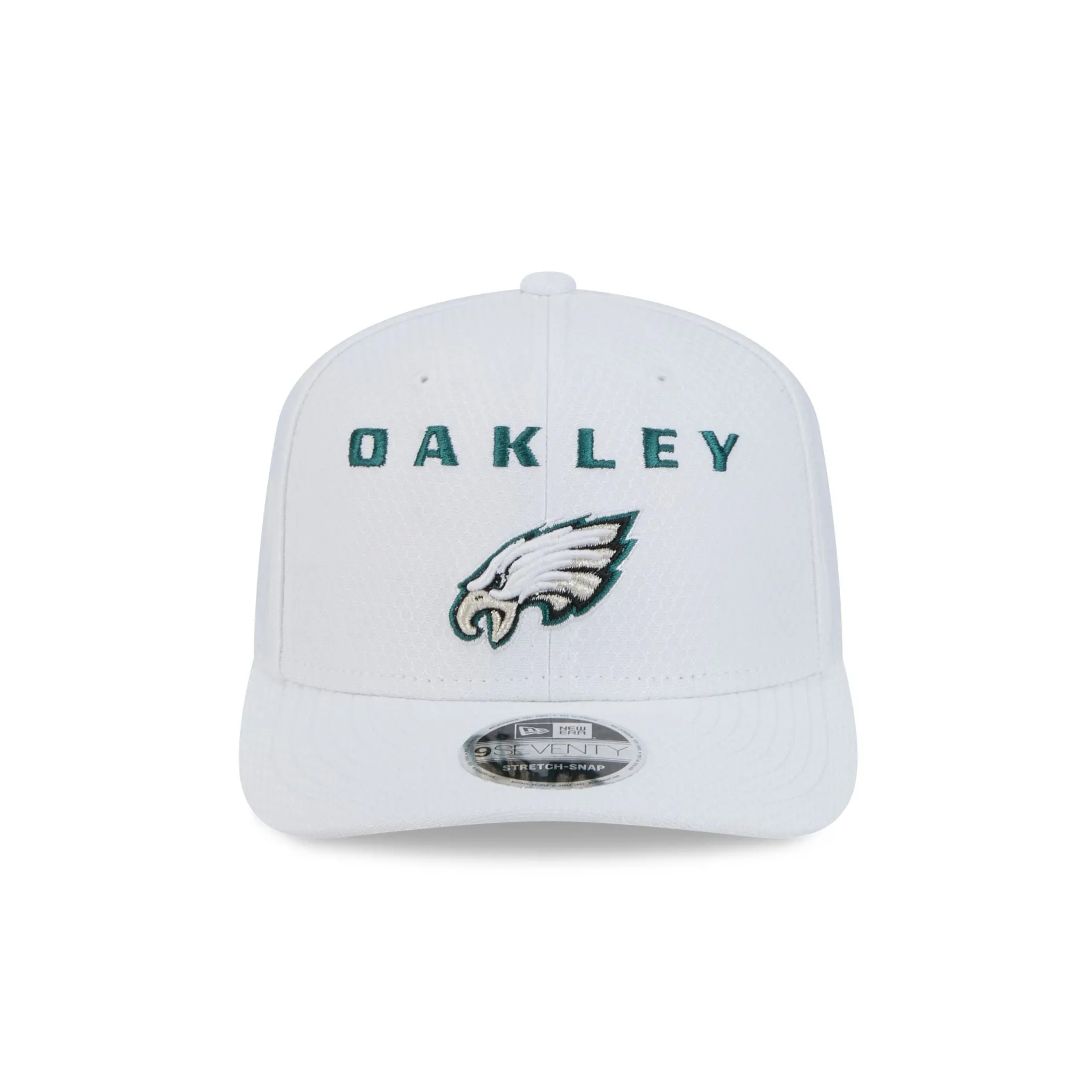 Oakley x Philadelphia Eagles White 9SEVENTY Stretch-Snap Hat sold by New Era product image thumbnail 2