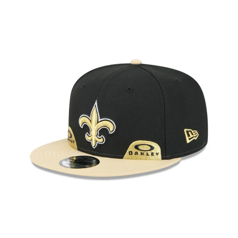Oakley x New Orleans Saints 9FIFTY Snapback Hat sold by New Era
