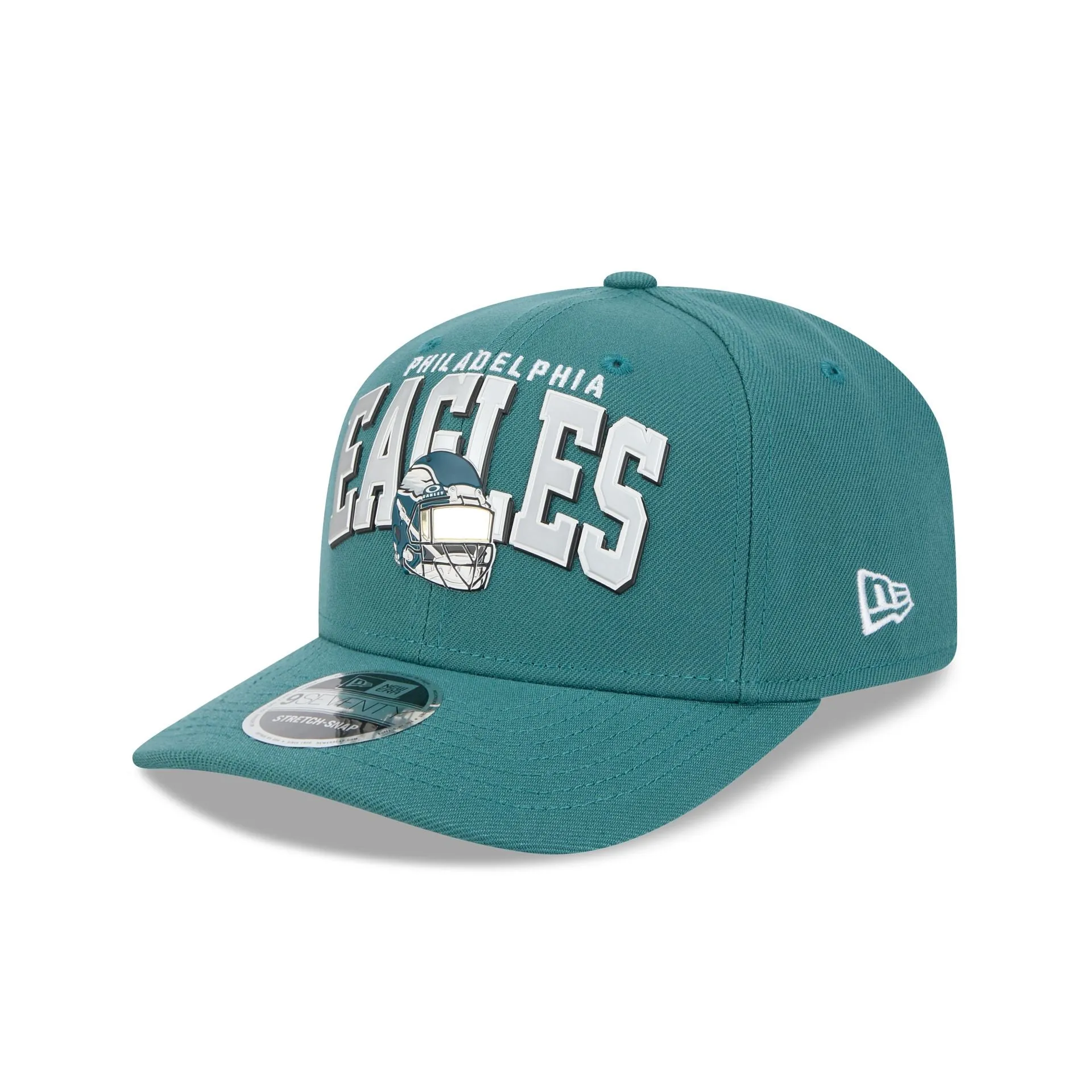 Oakley x Philadelphia Eagles 9SEVENTY Stretch-Snap Hat sold by New Era product image thumbnail 3