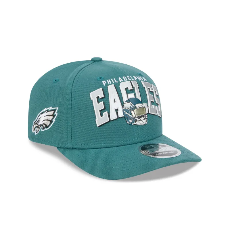 Oakley x Philadelphia Eagles 9SEVENTY Stretch-Snap Hat sold by New Era