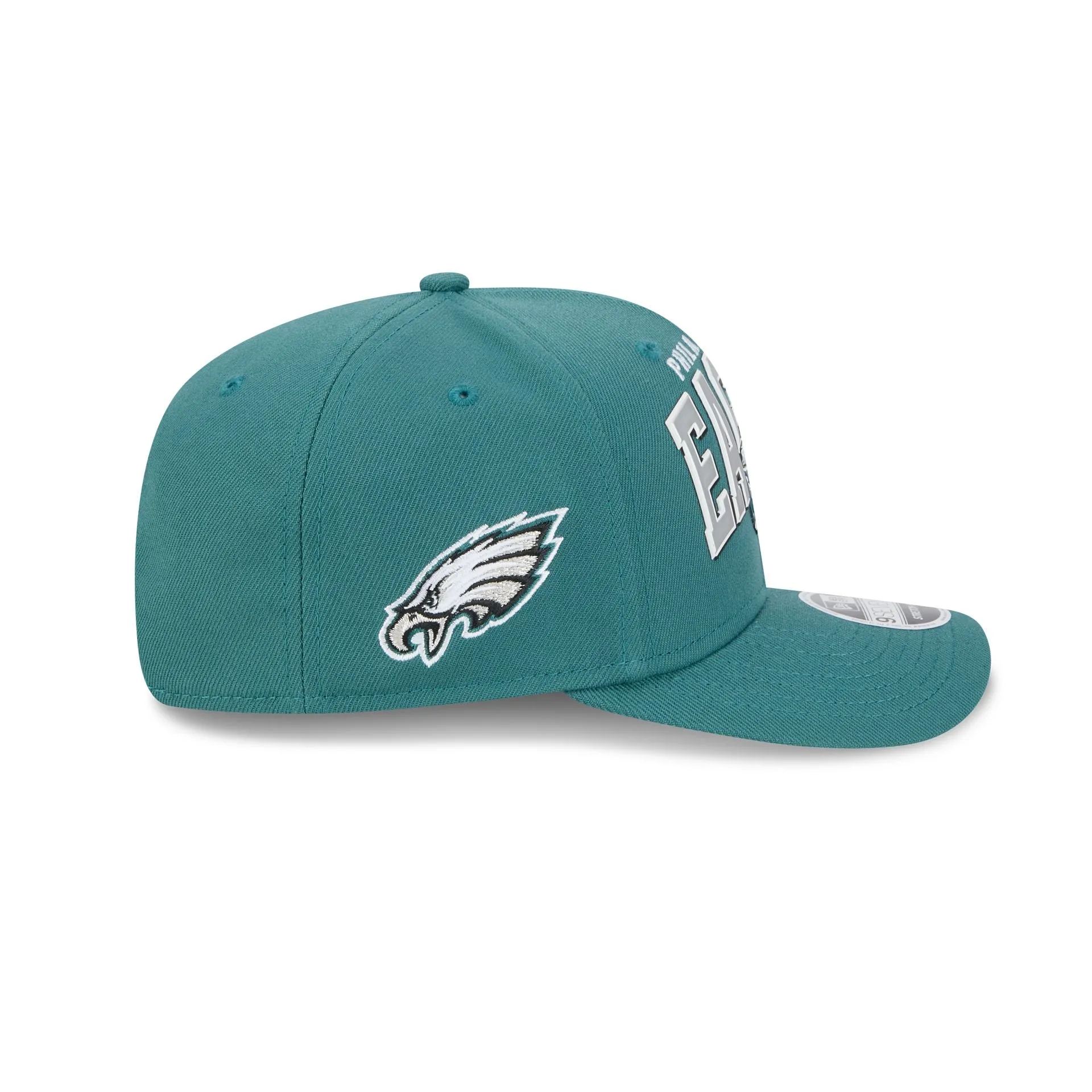 Oakley x Philadelphia Eagles 9SEVENTY Stretch-Snap Hat sold by New Era product image thumbnail 4