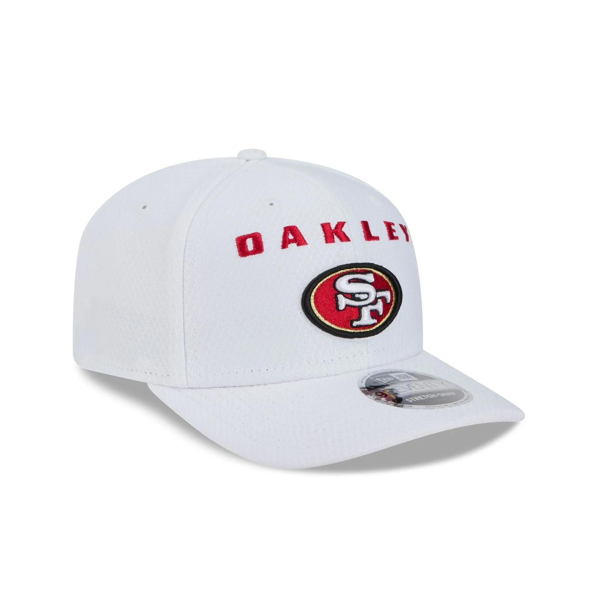Oakley x San Francisco 49ers White 9SEVENTY Stretch-Snap Hat sold by New Era product image thumbnail 3