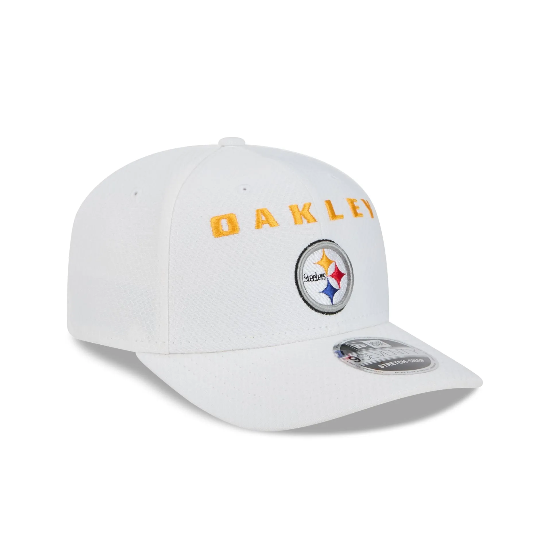 Oakley x Pittsburgh Steelers White 9SEVENTY Stretch-Snap Hat sold by New Era product image thumbnail 3