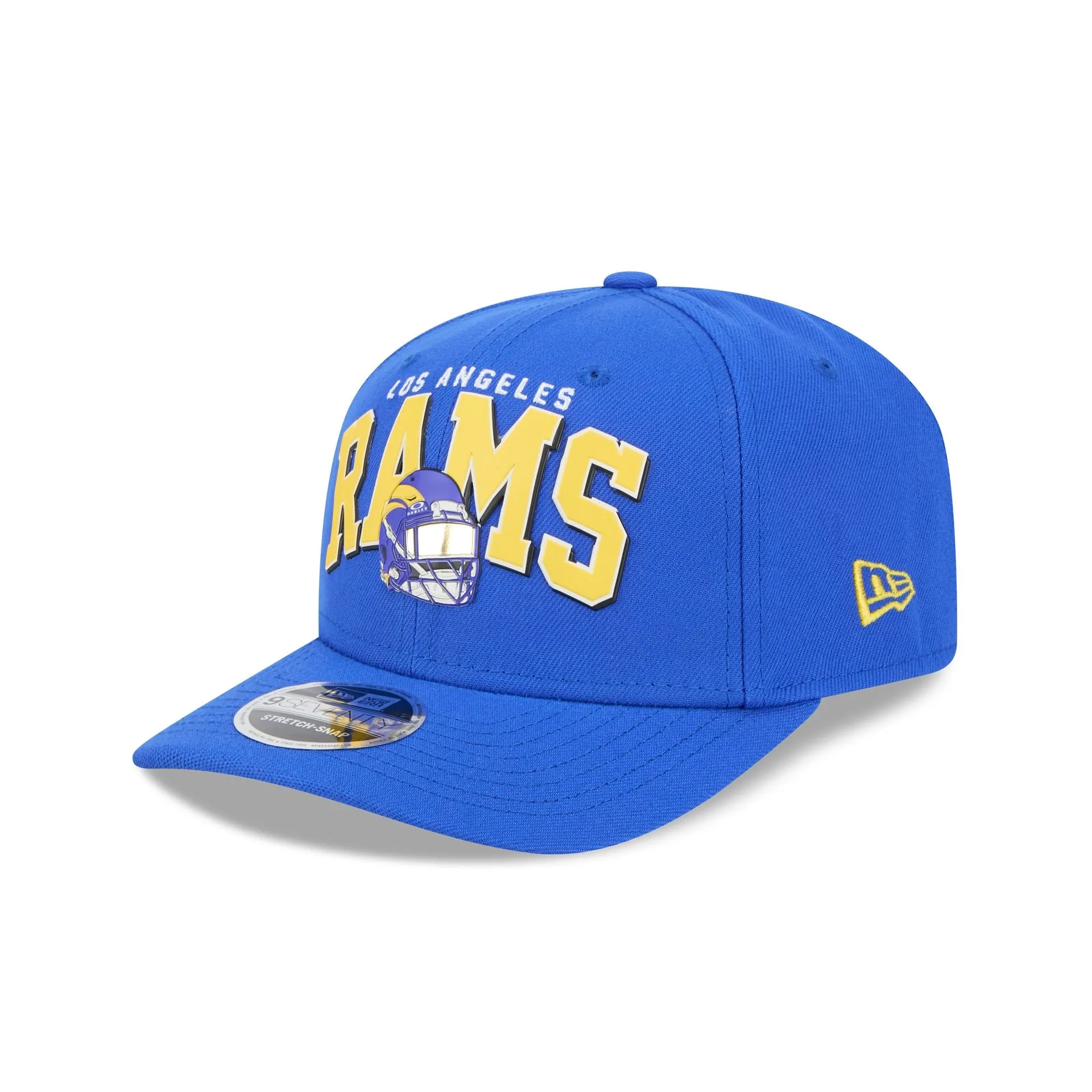 Oakley x Los Angeles Rams 9SEVENTY Stretch-Snap Hat sold by New Era product image thumbnail 3