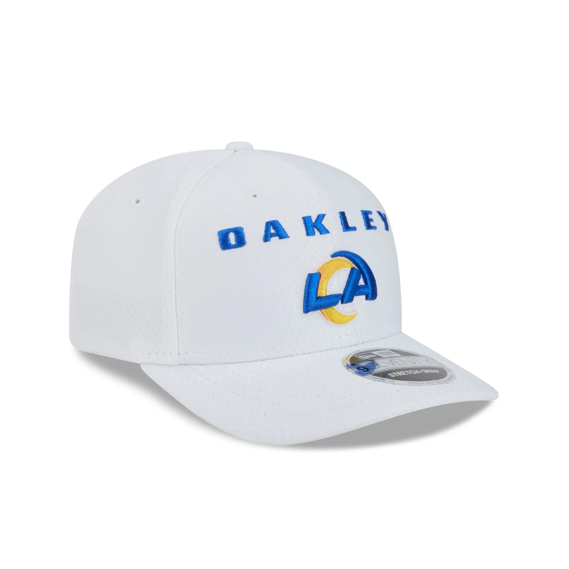 Oakley x Los Angeles Rams White 9SEVENTY Stretch-Snap Hat sold by New Era product image thumbnail 3