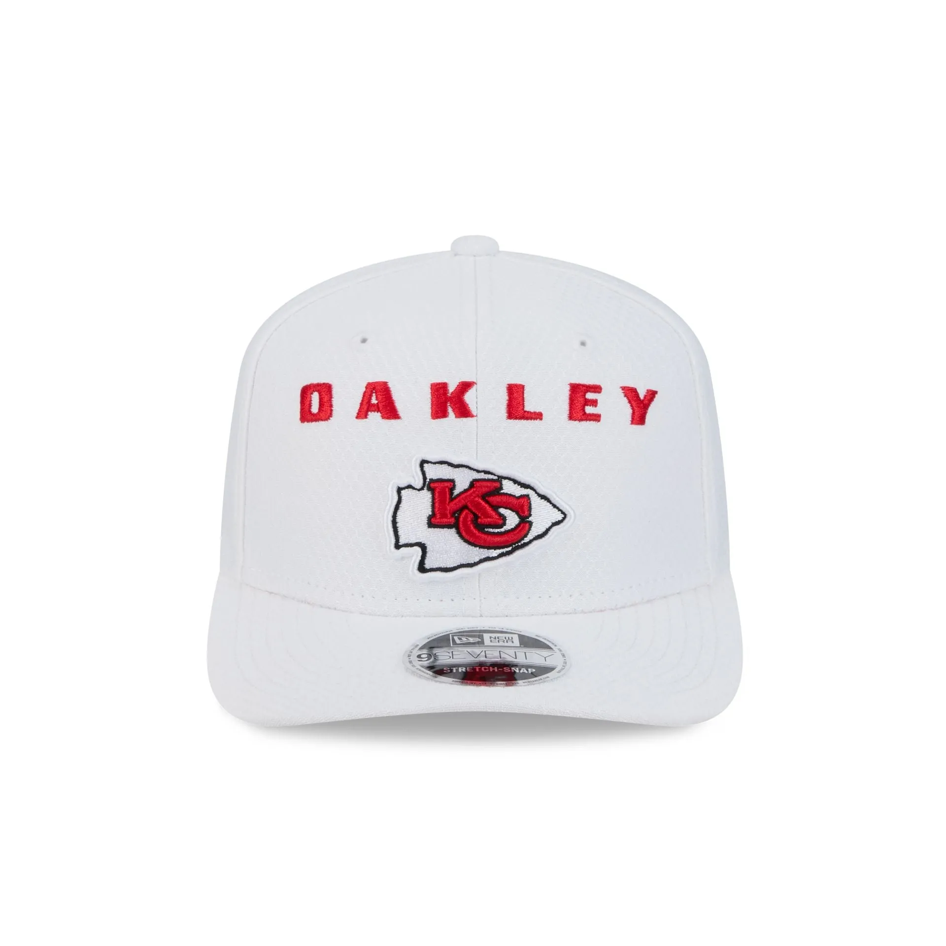 Oakley x Kansas City Chiefs White 9SEVENTY Stretch-Snap Hat sold by New Era product image thumbnail 2