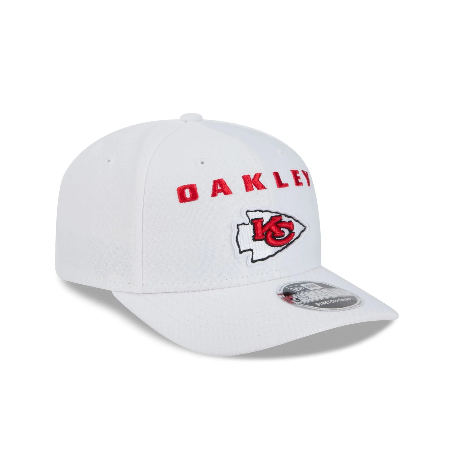 Oakley x Kansas City Chiefs White 9SEVENTY Stretch-Snap Hat sold by New Era product image thumbnail 3