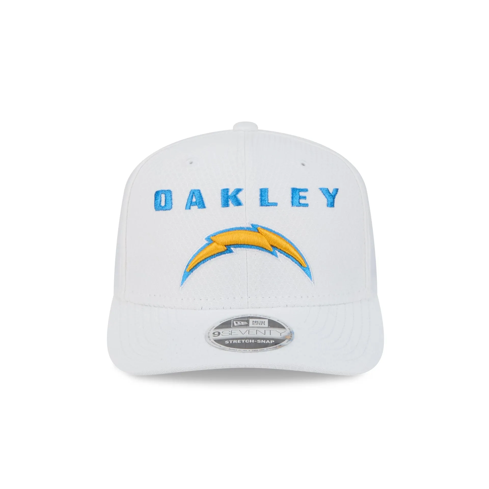 Oakley x Los Angeles Chargers White 9SEVENTY Stretch-Snap Hat sold by New Era product image thumbnail 2