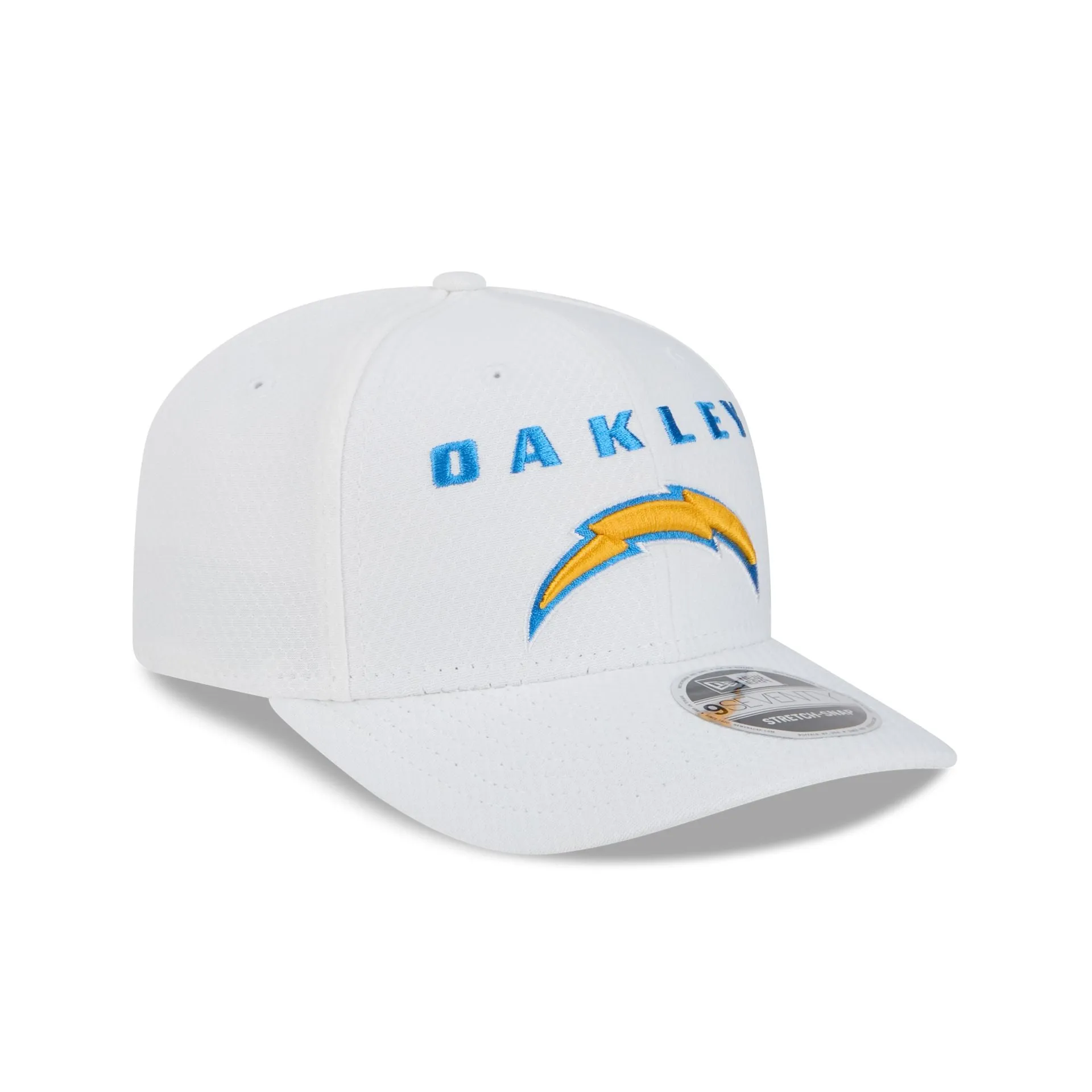 Oakley x Los Angeles Chargers White 9SEVENTY Stretch-Snap Hat sold by New Era product image thumbnail 3