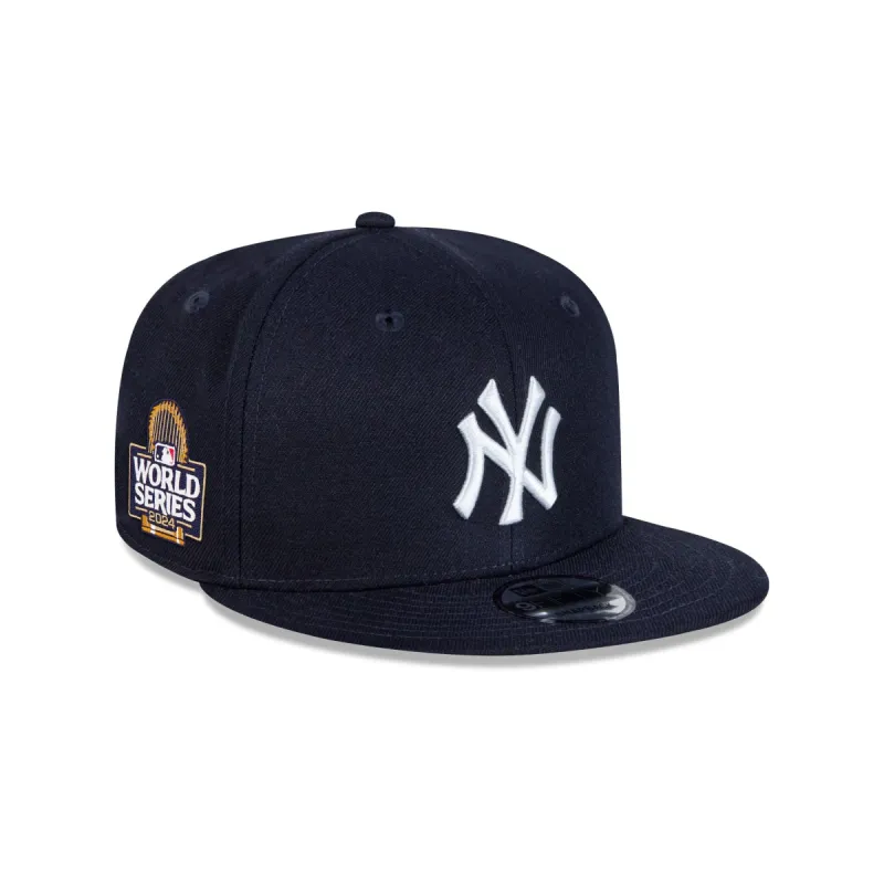 New York Yankees 2024 World Series Side Patch 9FIFTY Snapback Hat sold by New Era