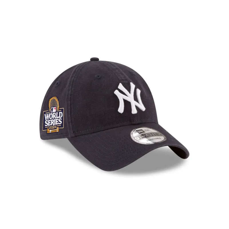 New York Yankees 2024 World Series Side Patch 9TWENTY Adjustable Hat sold by New Era