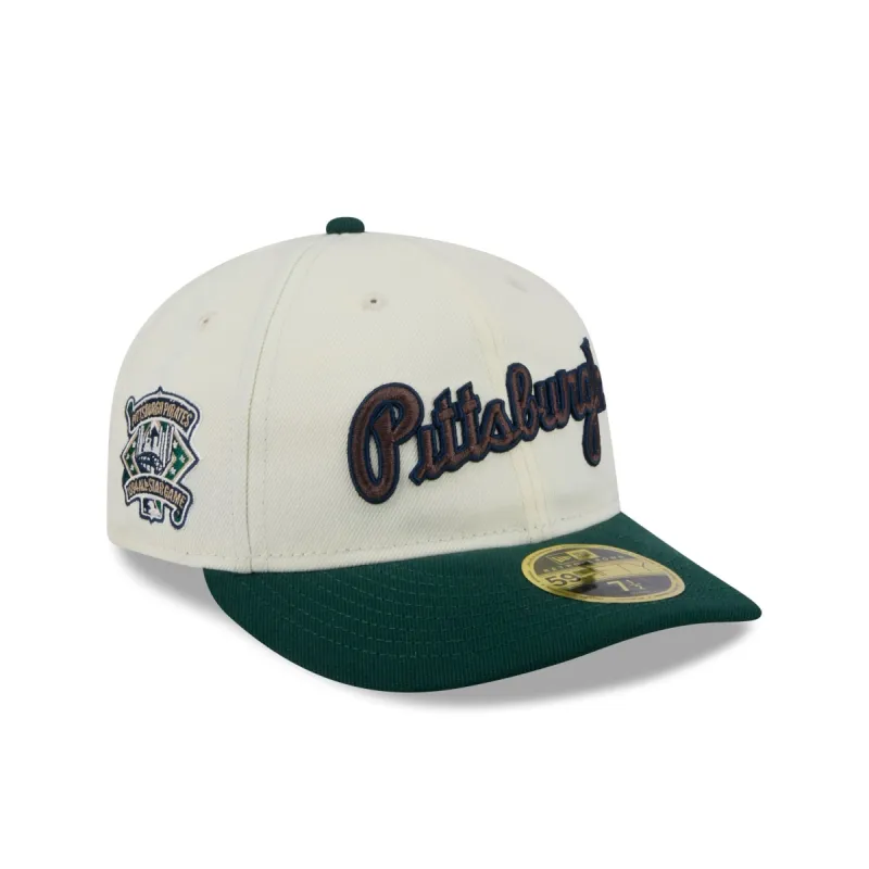Pittsburgh Pirates Forest Visor Retro Crown 59FIFTY Fitted Hat sold by New Era