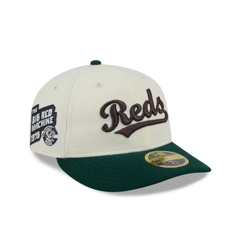 Cincinnati Reds Forest Visor Retro Crown 59FIFTY Fitted Hat sold by New Era