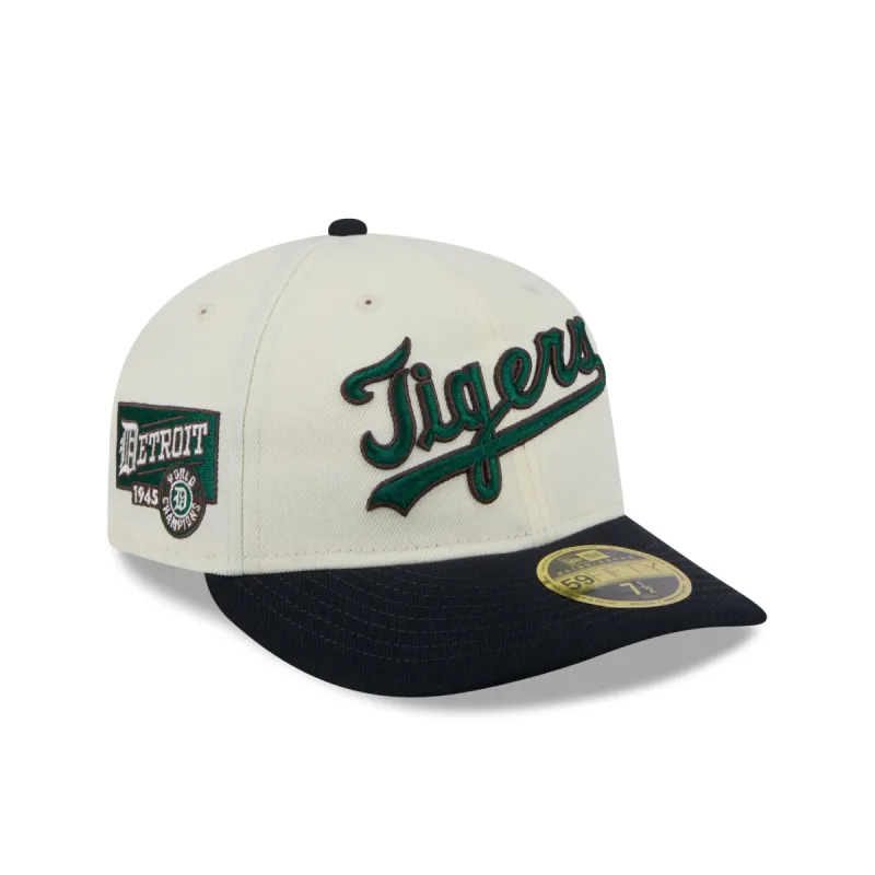 Detroit Tigers Forest Visor Retro Crown 59FIFTY Fitted Hat sold by New Era