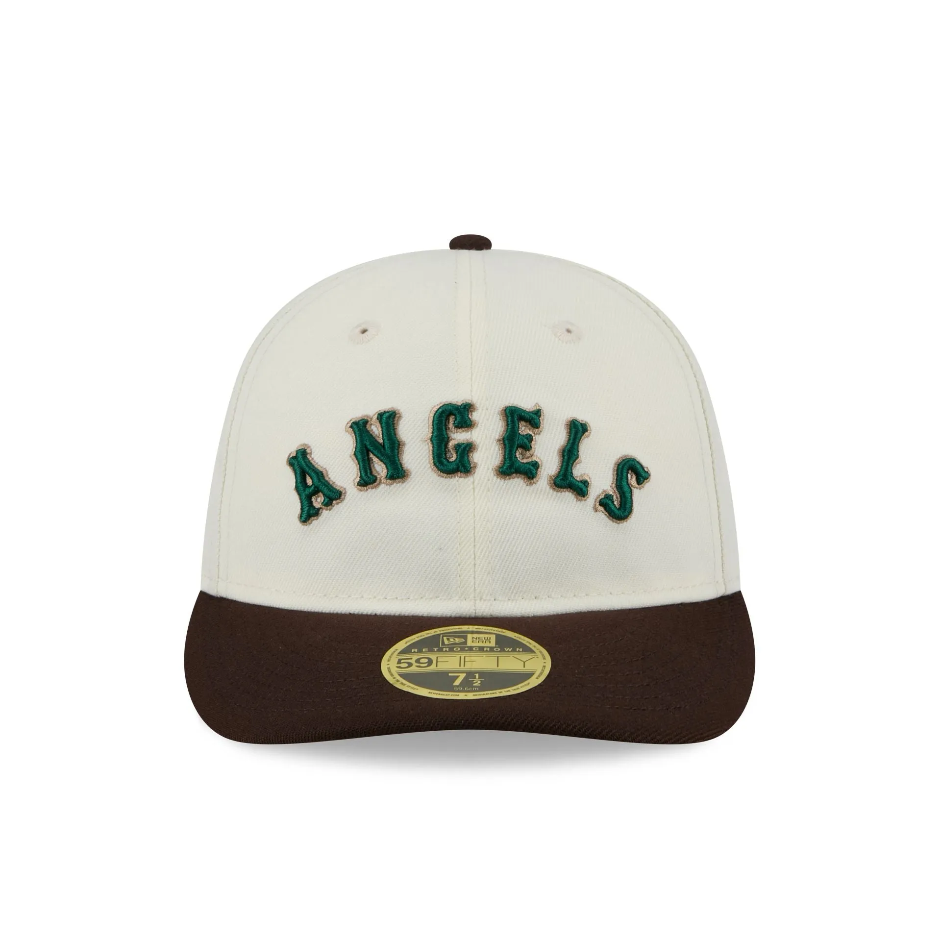 Los Angeles Angels Forest Visor Retro Crown 59FIFTY Fitted Hat sold by New Era product image thumbnail 2