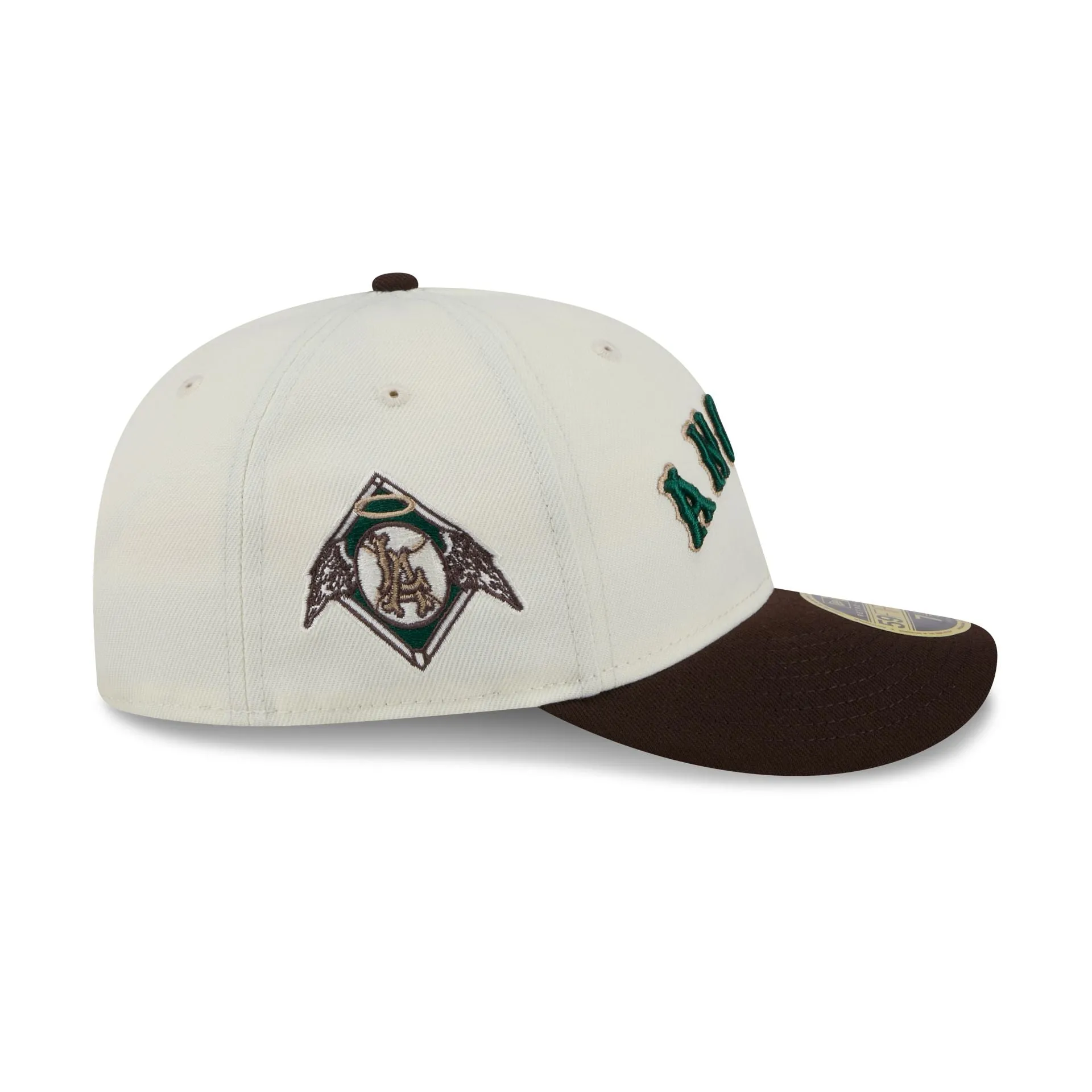 Los Angeles Angels Forest Visor Retro Crown 59FIFTY Fitted Hat sold by New Era product image thumbnail 4
