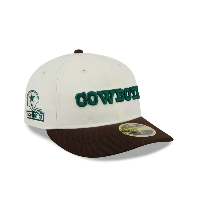 Dallas Cowboys Forest Visor Retro Crown 59FIFTY Fitted Hat sold by New Era