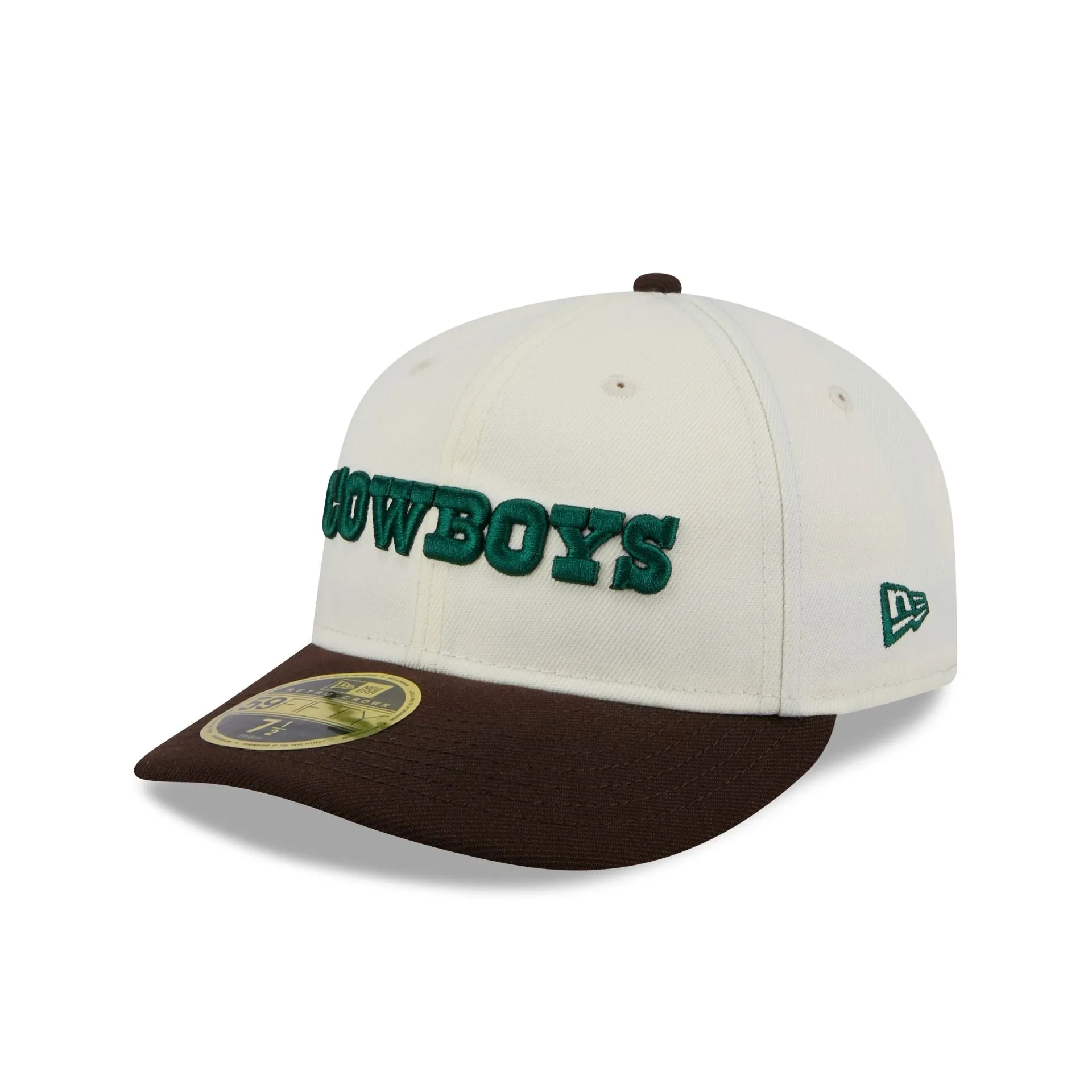 Dallas Cowboys Forest Visor Retro Crown 59FIFTY Fitted Hat sold by New Era product image thumbnail 3