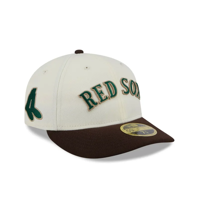 Boston Red Sox Forest Visor Retro Crown 59FIFTY Fitted Hat sold by New Era