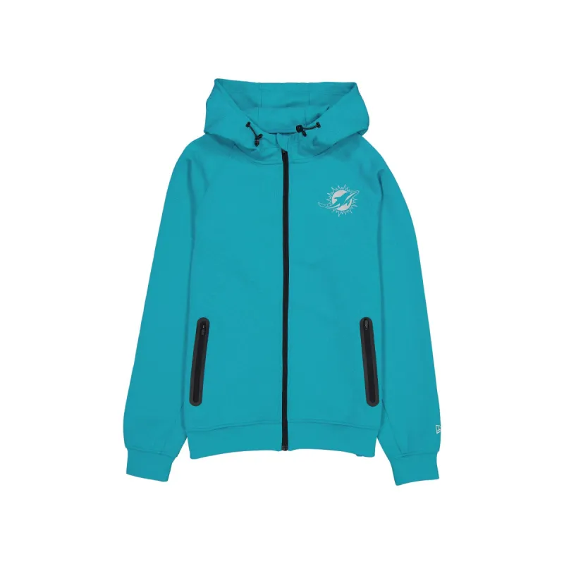 Miami Dolphins Active Full-Zip Hoodie sold by New Era