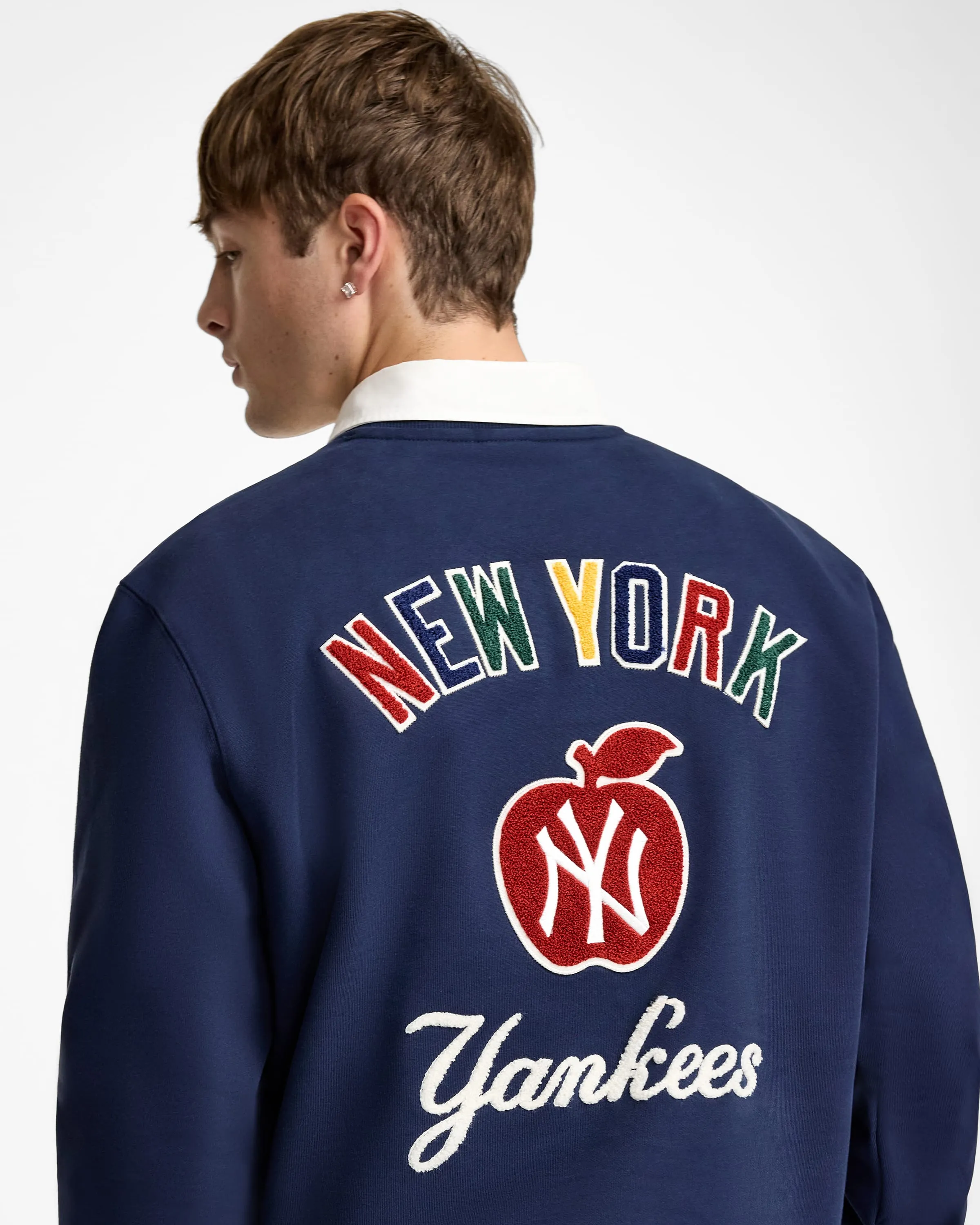 New York Mets Big Apple Blue Quartz Crewneck sold by New Era product image thumbnail 4