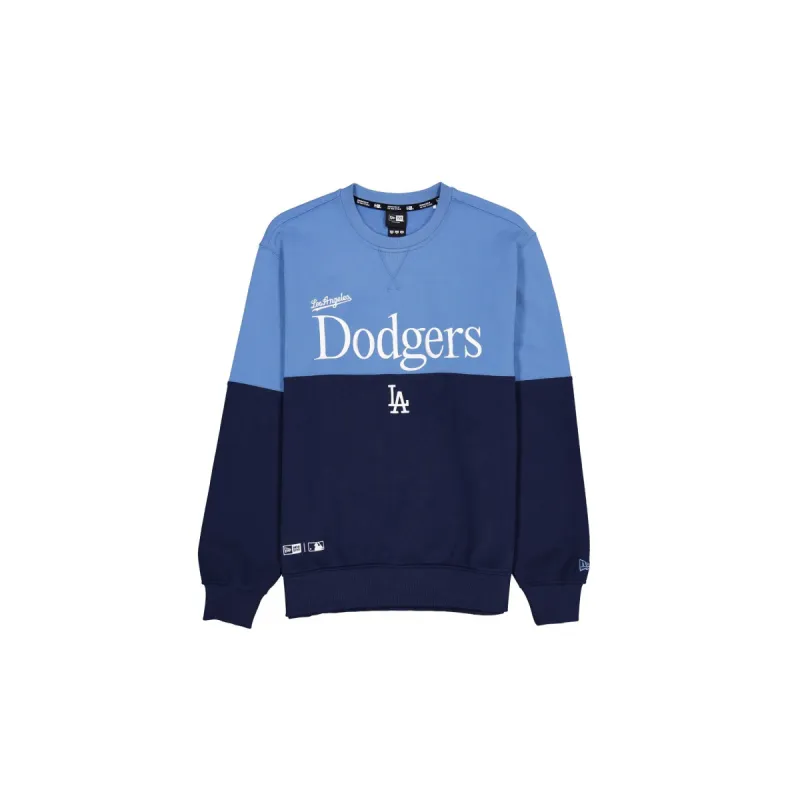Los Angeles Dodgers Point Logo Dress Blues Crewneck | Parallel