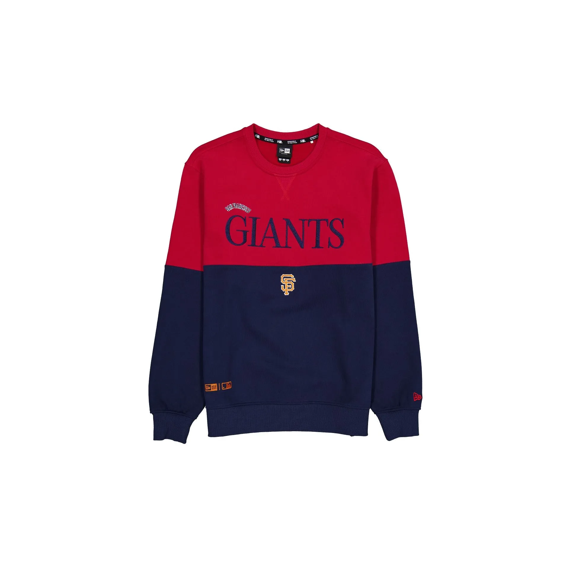 San Francisco Giants Two-Tone Rhythmic Red Crewneck sold by New Era product image thumbnail 2