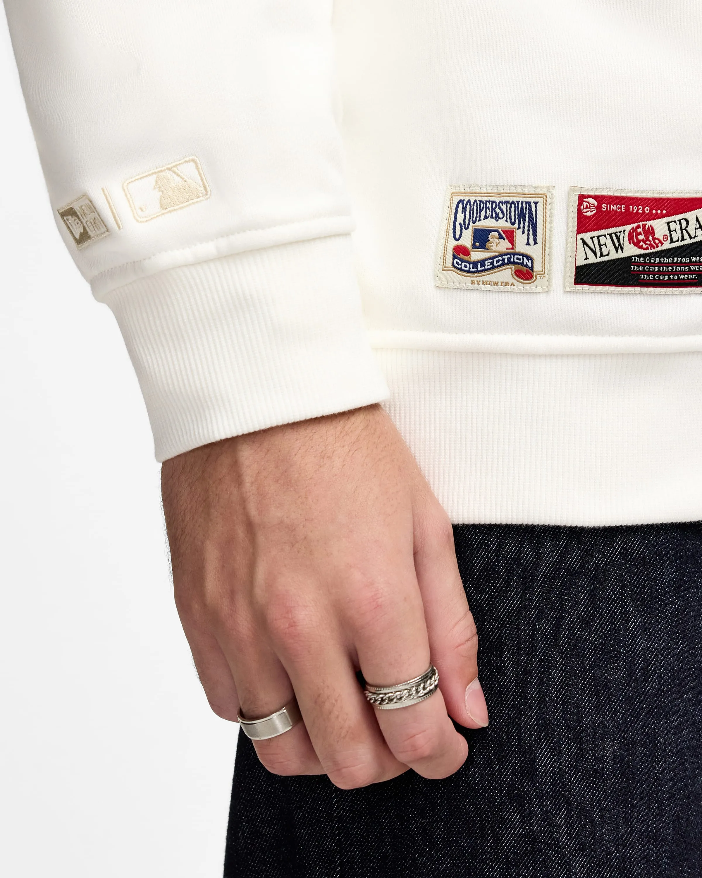 Chicago White Sox Cooperstown Off White Crewneck sold by New Era product image thumbnail 4