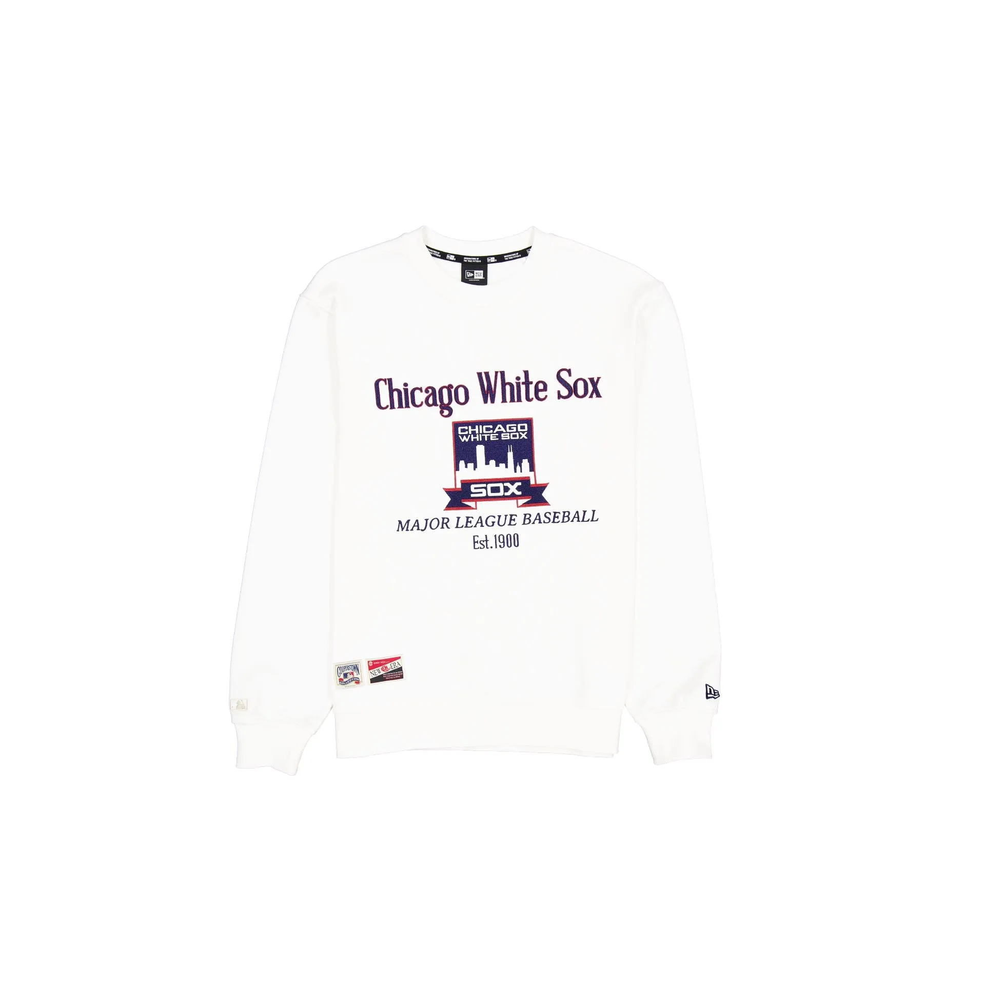 Chicago White Sox Cooperstown Off White Crewneck sold by New Era product image thumbnail 2