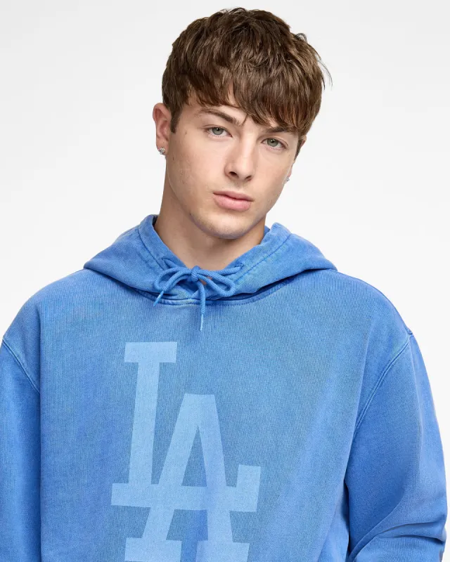 Los Angeles Dodgers Pigment Logo Blue Quartz Hoodie made by New Era